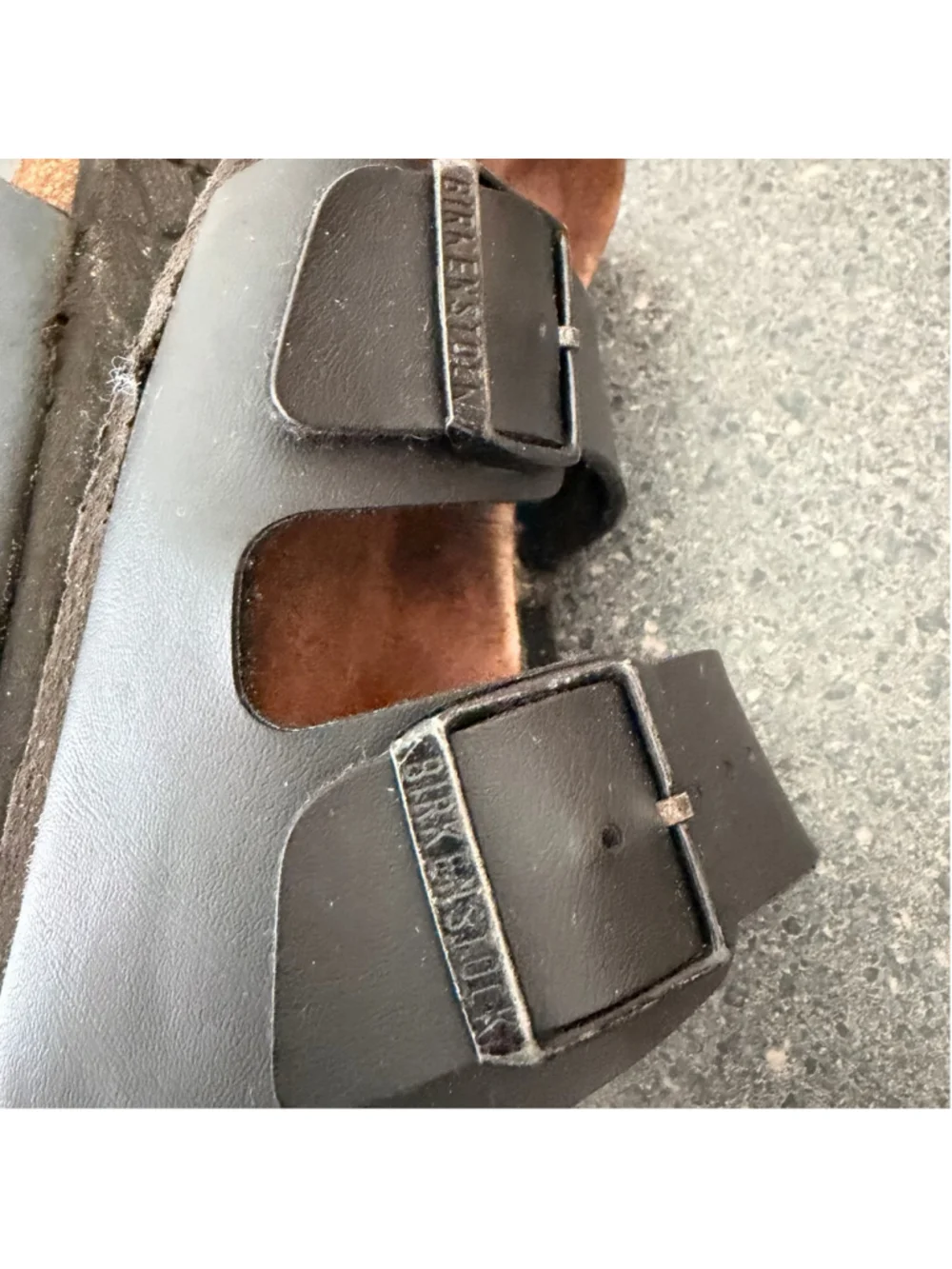 Birkenstock Boston Suede Clogs Mules Khaki Tan Comfort Shoes Size 39